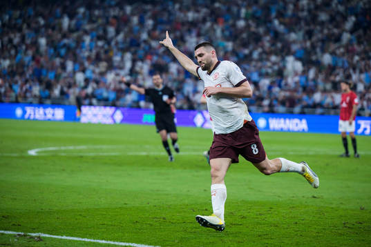 Mateo Kovacic of Manchester City celebrates