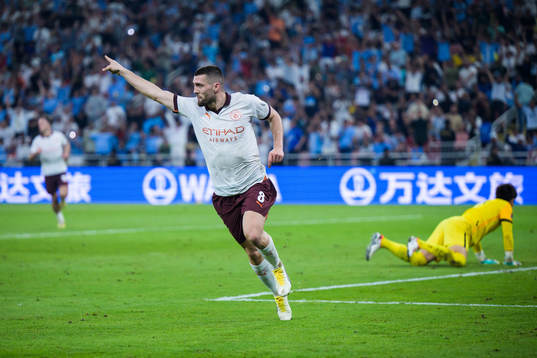 Mateo Kovacic of Manchester City celebrates