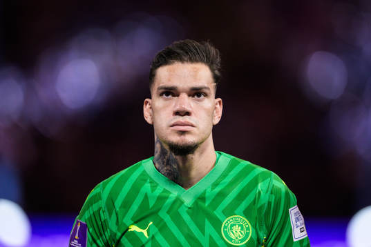 Goalkeeper Ederson of Manchester City