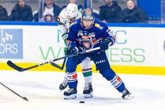 Rögles Brady Ferguson och Växjös Robert Rosén