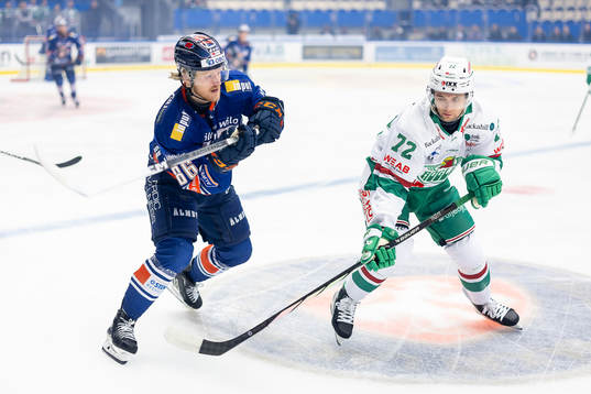 Växjös Joachim Blichfeld  och Rögles Daniel Zaar