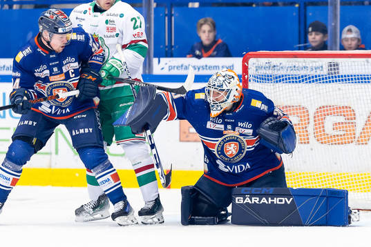Växjös målvakt Emil Larmi
