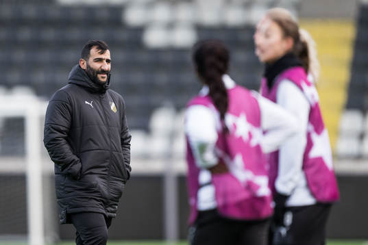 Head coach Mak Lind of Häcken