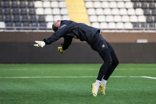Goalkeeper Jennifer Falk of Häcken