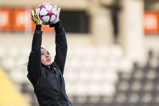 Goalkeeper Jennifer Falk of Häcken