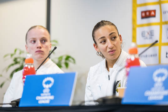 Anna Sandberg and Rusul Rosa Kafaji of Häcken