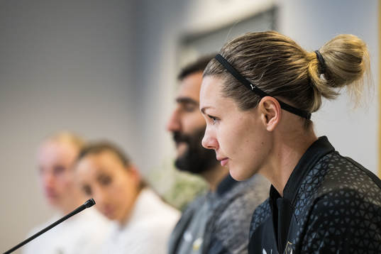 Goalkeeper Jennifer Falk of Häcken