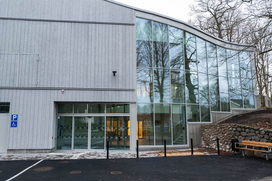 Huvudentrén i Slottsskogsrinken