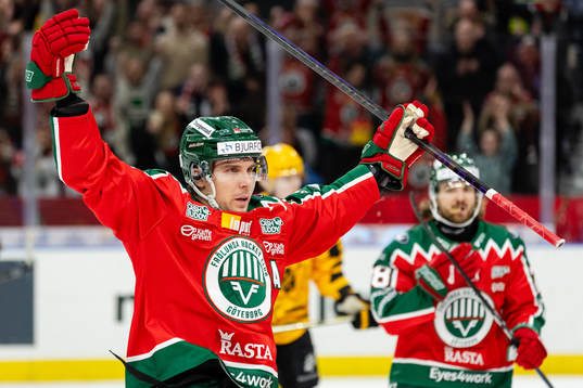 Frölundas Henrik Tömmernes jublar