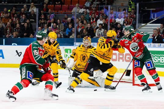under ishockeymatchen i SHL mellan Frölunda och Skellefteå
