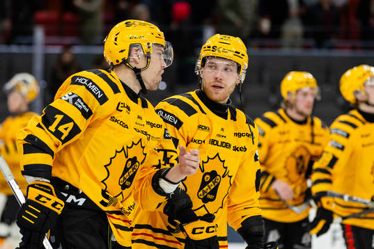 Skellefteås Andreas Johnson och Filip Sandberg