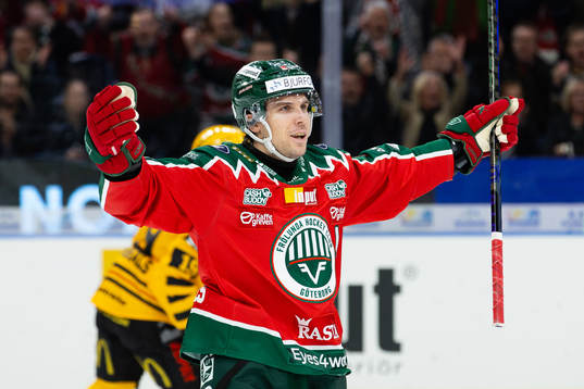 Frölundas Henrik Tömmernes jublar