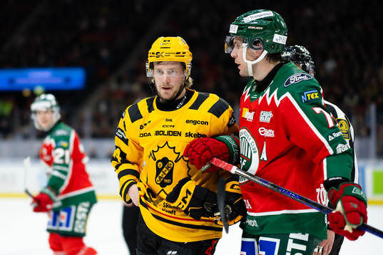 Skellefteås Jonathan Pudas och Frölundas Henrik Tömmernes