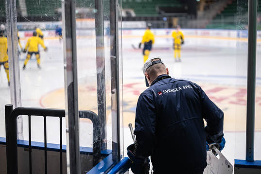 Head coach Magnus Hävelid of the Swedish under-20 national