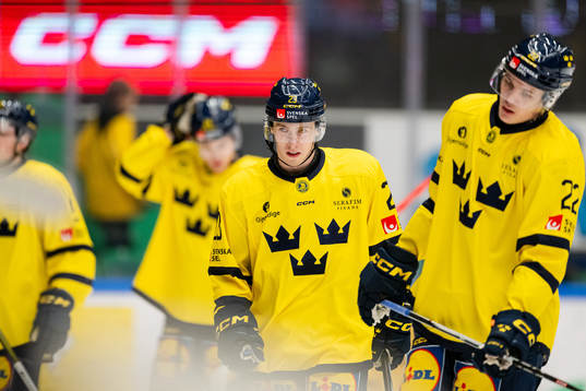 Jonathan Lekkerimäki of Sweden looks dejected