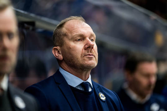 HV71s tränare Johan Lindbom