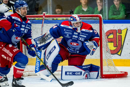 Oskarshamns målvakt Marek Langhamer