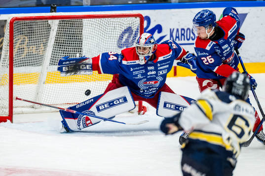 HV71s Oliwer Kaski gör 1-1