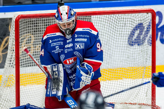 Oskarshamns målvakt Marek Langhamer