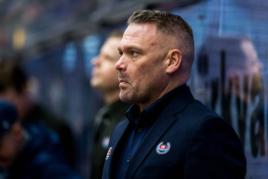 Oskarshamns assisterande tränare Mikael Holmqvist
