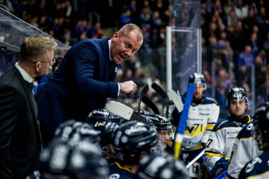 HV71s tränare Johan Lindbom