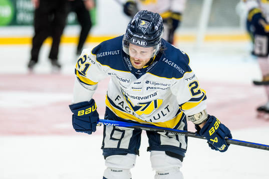 HV71s Mattias Tedenby deppar