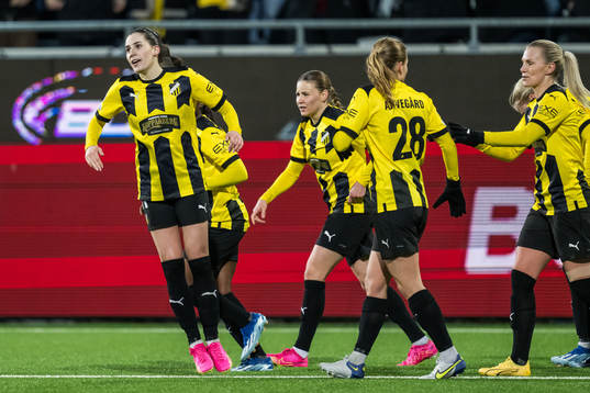 Clarissa Larisey of Häcken celebrates