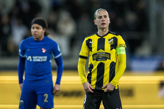 Filippa Curmark of Häcken looks dejected