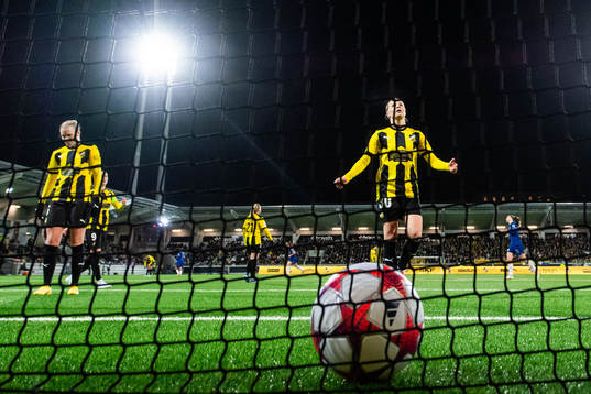 Katariina Kosola of Häcken looks dejected