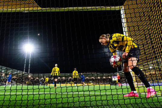 Katariina Kosola of Häcken looks dejected