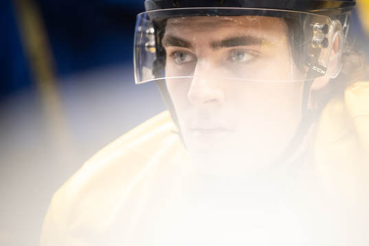 Liam Öhgren of the Swedish under-20 national ice hockey