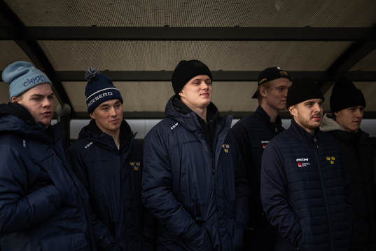 Oskar Pettersson, Noah Östberg, Elias Pettersson and