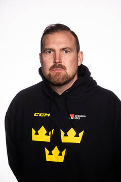 Assistant coach Gereon Dahlgren of the Swedish under-20