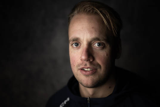Team manager Hampus Sjöström of the Swedish under-20