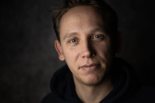 Goaltender coach Viktor Alm of the Swedish under-20