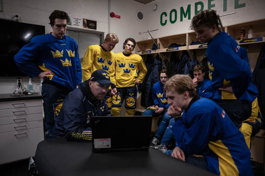 David Edstrom, Filip Bystedt, Liam Öhgren and Jonathan