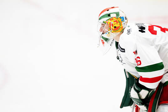 Moras målvakt Waltteri Ignatjew