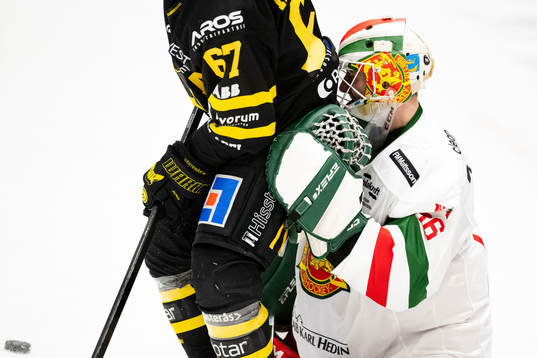 Moras målvakt Waltteri Ignatjew