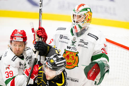 Moras målvakt Waltteri Ignatjew