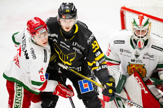 Moras Oskar Tängerby och Västerås Eric Engstrand