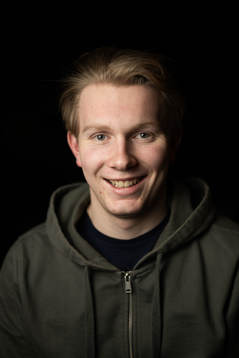 Otto Stenberg of the Swedish under-20 national ice hockey