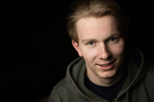 Otto Stenberg of the Swedish under-20 national ice hockey