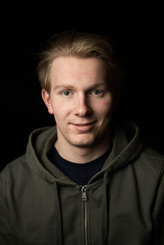 Otto Stenberg of the Swedish under-20 national ice hockey