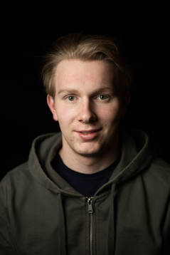 Otto Stenberg of the Swedish under-20 national ice hockey
