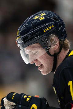 Filip Bystedt of Sweden celebrates the 2-0 goal