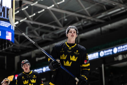 Anton Johansson of Sweden looks dejected