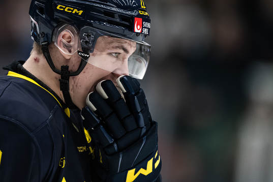 Anton Wahlberg of Sweden looks dejected