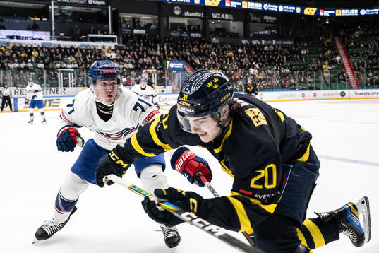 Ryan Chesley of USA and Liam Öhgren of Sweden