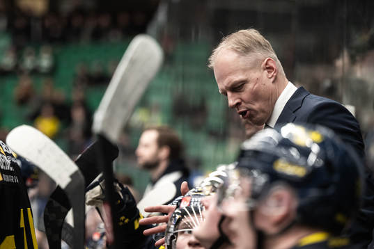 Head coach Magnus Hävelid of Sweden