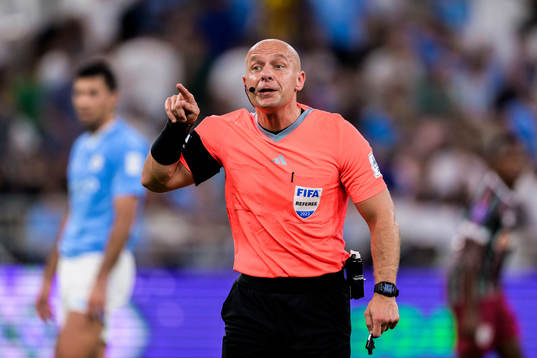 Referee Szymon Marciniak